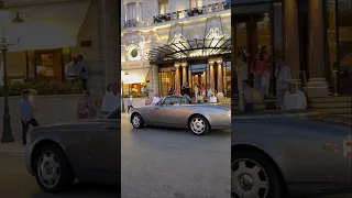 Fascinating Rolls-Royce #leaving hôtel de paris #monaco #luxury #lifestyle #supercar