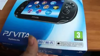 Распаковка Российской версии PS Vita. (PlayStation Vita)
