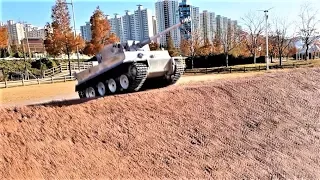 RC TANK Mato  Full Metal German Tiger 1 Filed Test