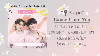 中字翻译[SKZ RECORD]CHANGBIN , FELIX - 'Cause I Like You (좋으니까) "因為喜歡"