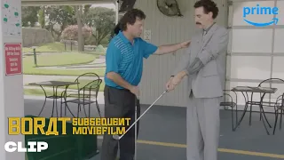 BORAT Learns to Golf | Prime Video