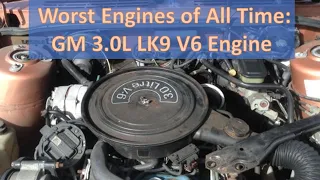 Worst Engines of All Time: GM's 3.0L LK9 Carbureted V6 Engine (Buick Century, Olds Cutlass Ciera)