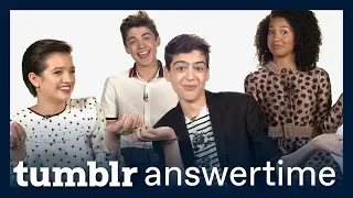 The Cast of Andi Mack | Tumblr Answer Time