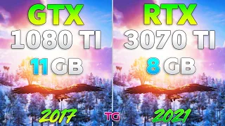 GTX 1080 Ti vs RTX 3070 Ti - Test in 10 Games
