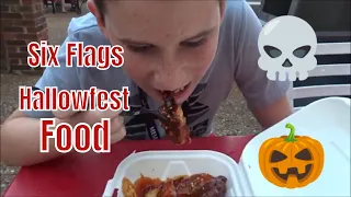 Six Flags St Louis Hallowfest Food
