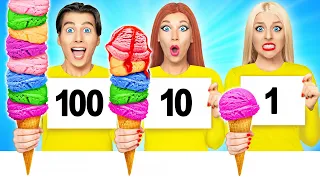 تحدي 100 طبقة من الطعام! #15 Multi DO Challenge