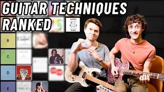 Every electric GUITAR technique RANKED. (featuring MusicisWin)