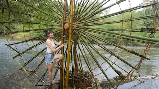 FULL VIDEO: 300 Days Build a Farm Life - Build House, Build a system to take water, Free Bushcraft