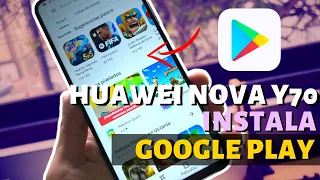 Huawei Nova Y70: INSTALA GOOGLE PLAY (Truco 2022)  Ícono con Gspace