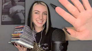 ASMR | CD Collection (lots of y2k nostalgia, rambles + tapping)