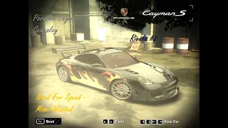 Need For Speed Most Wanted - PORSCHE Cayman S Gameplay[PC HD][1080p60FPS] Rivals #2