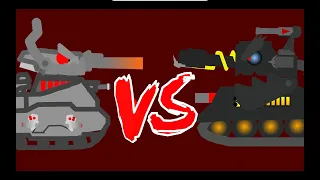 Leviathan vs Fire mutant + The creation of Deathshot - Cartoons about tanks