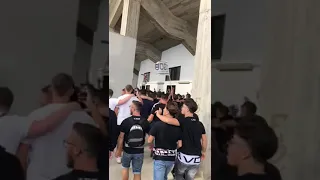 Savoia-taranto 0-1 ultras ingresso in curva sud