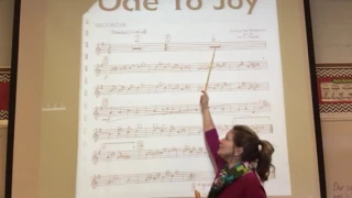 Play along with Ode to Joy