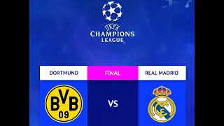 Champions League final. Dortmund vs Real Madrid- 0-2 highlights. #fypシ#championsleague #football