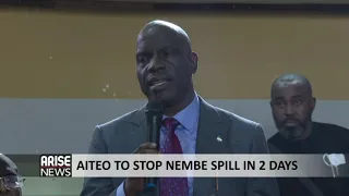 OIL SPILL: MINISTER VISITS BAYELSA + AITEO TO STOP NEMBE SPILL IN 2 DAYS