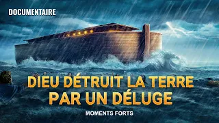 Dieu détruit la terre par un déluge