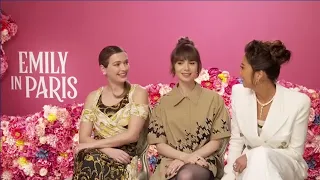 Lily Collins, Ashley Park & Camille Razat Explain What's Differnt in Emily in Paris Season 3