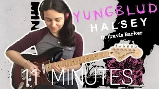 11 MINUTES | Yungblud, Halsey, ft. Travis Barker | Guitar Cover