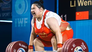 The Strongest Woman in Weightlifting Dominates at the Last Chance Olympic Qualifier