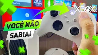 DICAS SECRETAS! SEU XBOX SERIES S FAZ ISSO e VOCÊ NEM SABIA!