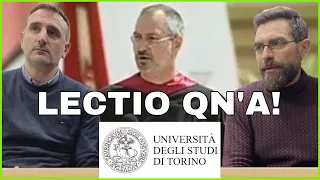 Lectio Qn'A all'Università di Torino, il ns percorso, esperienza e credo.