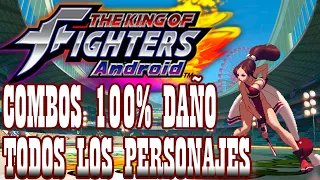 KOF-A 2012 100% Death Combos All Characters️ by K' Will 2018