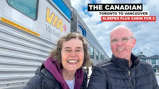 Via Rail Train Toronto to Vancouver The Canadian ( March 2023 )