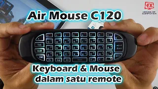 Air Mouse C120 Cara menggunakan dan Fungsi nya | HOC Review