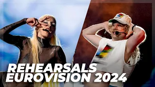 Eurovision 2024 - First Rehearsals - My Top 8 (Day 2)