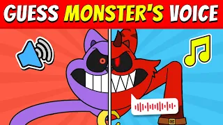🔊🙀 Guess the Smiling Critters by Voice (Poppy Playtime Сhapter 3) Characters
