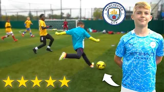 11 YEAR OLD KEVIN DE BRUYNE IS OVERPOWERED...Pro Football Competition (Manchester City)