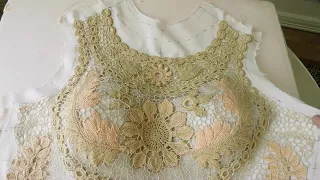 Урок по сборке платья  ,вязание крючком,.,crochet tutorial,how to crochet,crochet