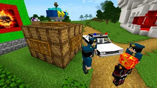 ЧТО ПРИВЕЗЛА МНЕ ПОЛИЦИЯ В ЭТОМ ЯЩИКЕ В МАЙНКРАФТ - Алексбой Minecraft Поезд Пожиратель Train Eater