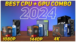 PC build in 2024🔥Top CPU+GPU Combo for 2024 🔥What will be best for your needs