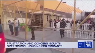 Hotels, school gyms and fields NYC searching for migrant space