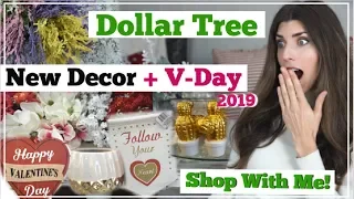 NEW Dollar Tree SHOP WITH ME Valentines Day | NEW DECOR + Organization | Momma From Scratch