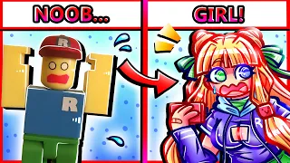 Drawing CLASSIC ROBLOX CHARACTERS as CUTE GIRLS!!!