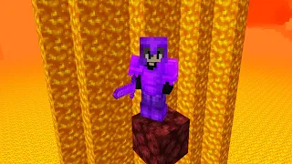 My Friends Trapped me on NETHER ONE BLOCK, So I Got REVENGE