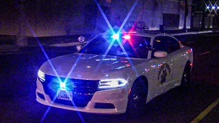 *2 in 1* CHP Polar Bear Traffic Stop + LAPD Response