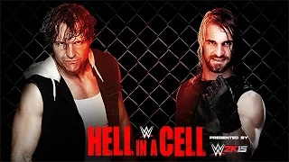WWE Hell in Cell 2014 - Dean Ambrose vs Seth Rollins Hell in Cell 2014 Match