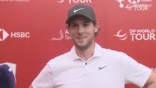 Thomas Pieters Day 1 Quotes 2022 Abu Dhabi HSBC Championship