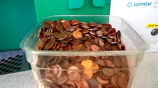 First Time Using Coinstar Machine