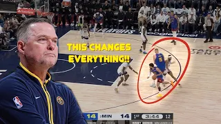 This adjustment changes everything for the Nuggets...
