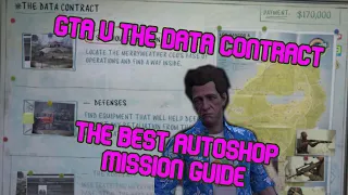 GTA V - Data Contract *SOLO* Autoshop Mission Guide