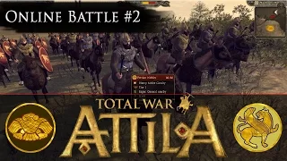 Total War Attila - #2 Online Battle - Huns vs Sassanids