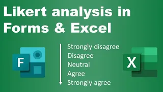 Likert analysis in Microsoft Forms, Excel & Power Query