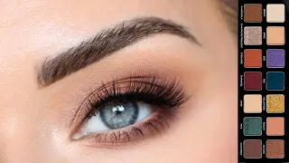 Sigma x Angela Bright Eyeshadow Palette | Neutral Glam Eyeshadow Tutorial