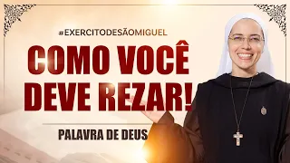 Palavra de Deus | Como você deve rezar! (Lc 11,1-4) Ir Maria Raquel 11/10