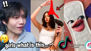 things only girls understand tiktok vs innocent me 👁👄👁